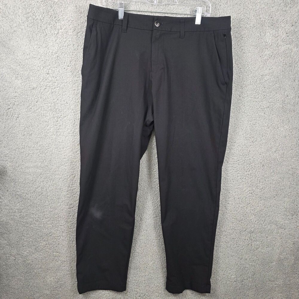Lululemon Pants Mens Black Warpstreme Stretch ABC Classic Fit M5AR2S Size 34x27